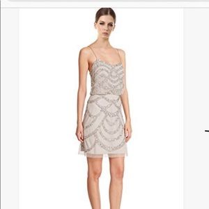 Aidan Mattox NWT beaded short dress.